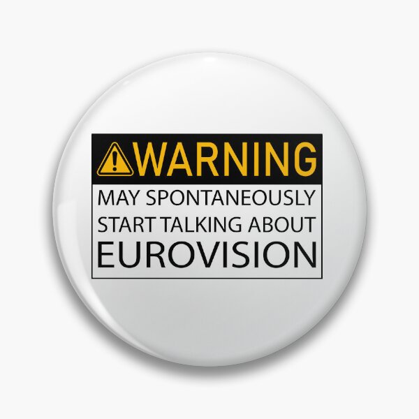 Item preview, Warning may spontaneously start talking about Eurovision designed and sold by zrkaca.