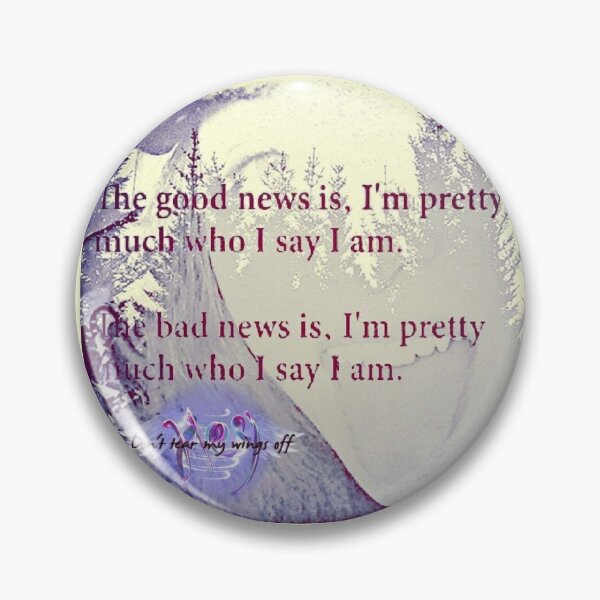 Item preview,  Who I say I am designed and sold by EARTH ANGEL 888.
