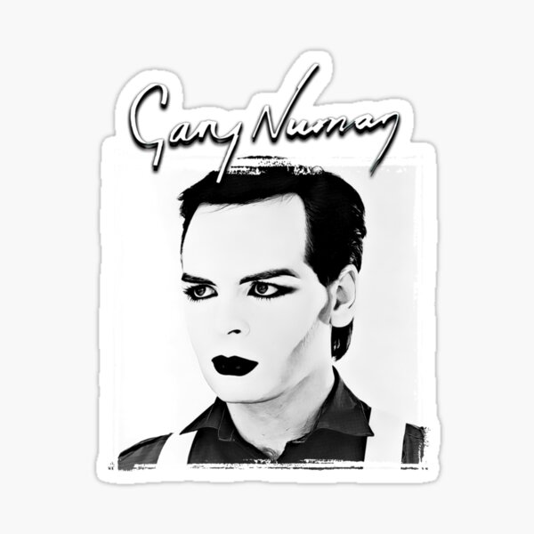 “Gary Numan " Sticker by Kielderprint | Redbubble