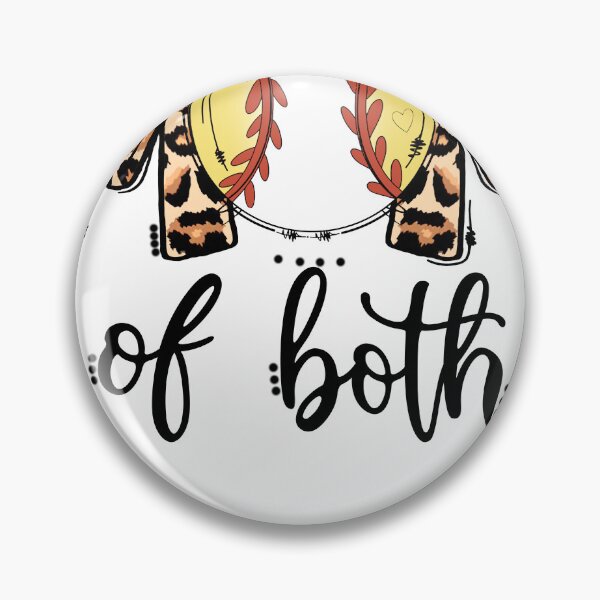 Item preview, Mom Of Both Leopard Baseball Mom Softball Mom Mother's Day designed and sold by SethFrancis37.