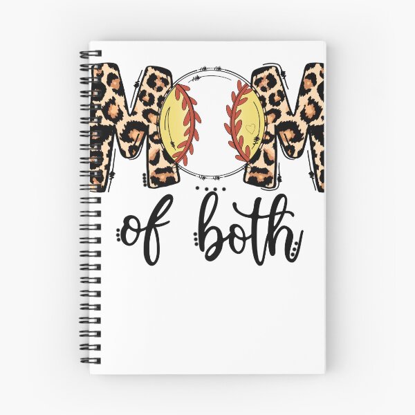 Item preview, Mom Of Both Leopard Baseball Mom Softball Mom Mother's Day designed and sold by SethFrancis37.