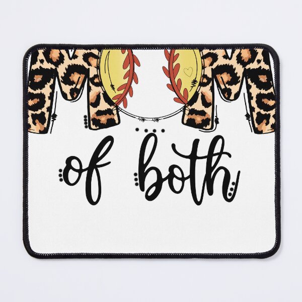 Item preview, Mom Of Both Leopard Baseball Mom Softball Mom Mother's Day designed and sold by SethFrancis37.