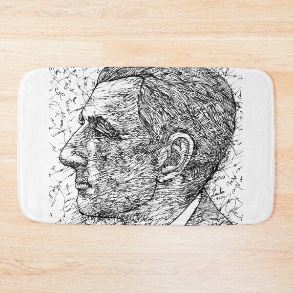 Item preview, MAURICE RAVEL ink portrait .1 designed and sold by lautir.