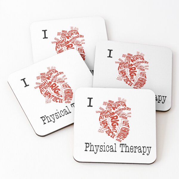 Item preview, I heart Physical Therapy designed and sold by CraftyCoderChic.