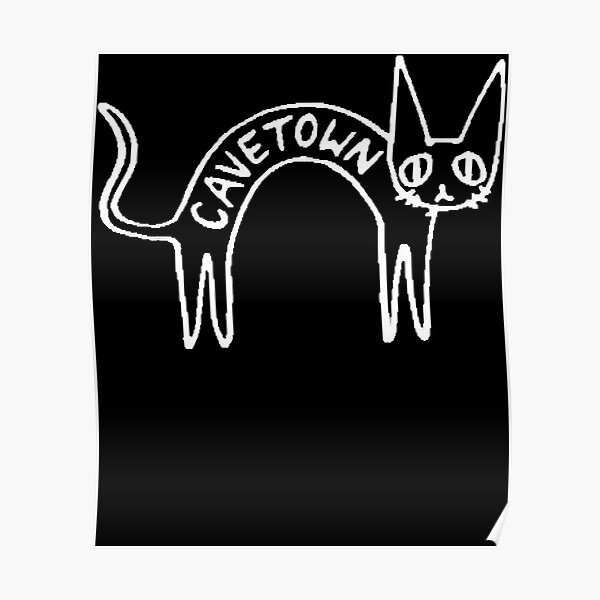 Gift For Men Cavetown Cat Awesome For Movie Fan Poster