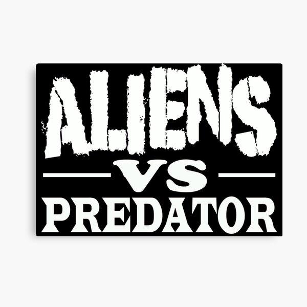 Alien VS Predator Canvas Print