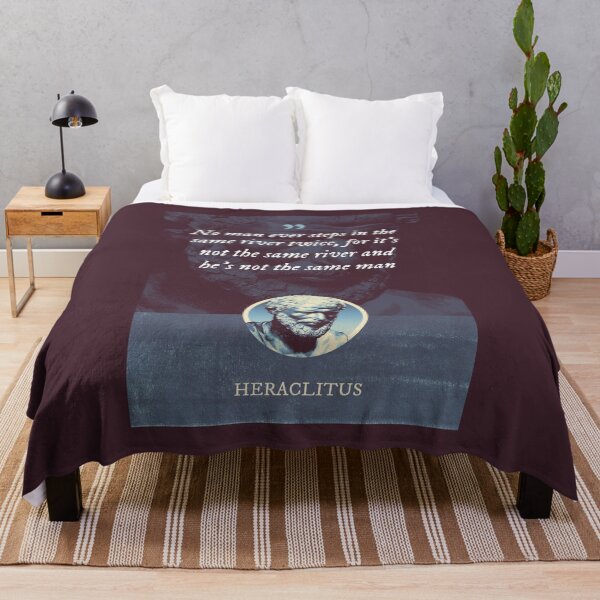 Item preview, Heraclitus - No man ever steps in the same river twice, for it's not the same river and he's not the same man designed and sold by Syahrasi.