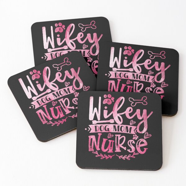 Item preview, wife dog mom nurse , mothers day designed and sold by lapolonaise.