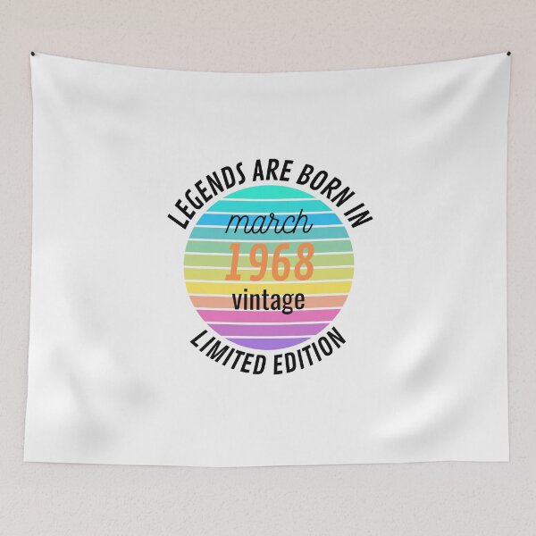 Item preview, legends are born in March 1968 vintage designed and sold by medbouk1.