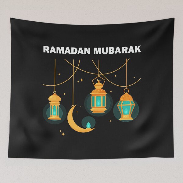 Item preview, Ramadan Mubarak Ramadan Kareem Lanterne jaune Fanous Crescent Gift designed and sold by BishnuSem.
