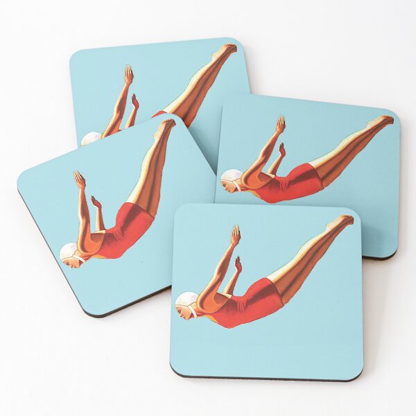Item preview, SWIM in art deco style designed and sold by dusie.