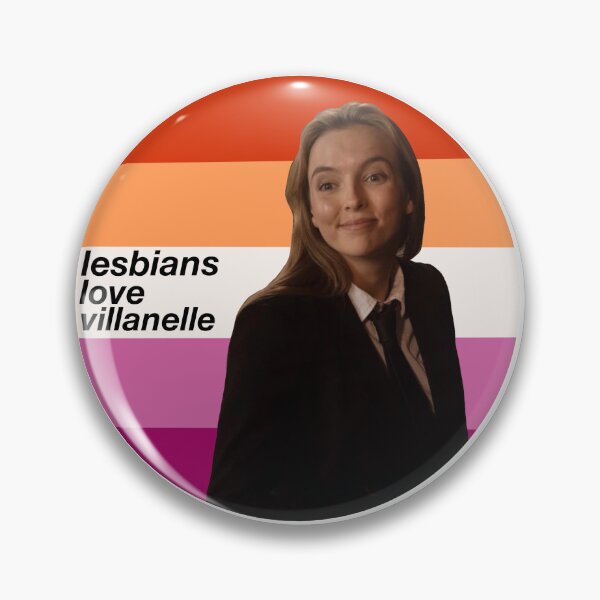 Item preview, Lesbians Love Villanelle Sticker designed and sold by ash-drawsalot.