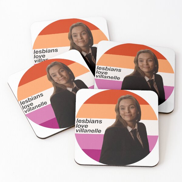 Item preview, Lesbians Love Villanelle Sticker designed and sold by ash-drawsalot.
