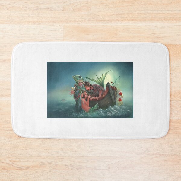 Item preview, mermaid, fishing,nets,boat designed and sold by Tony Morgan.
