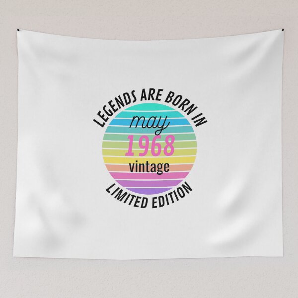 Item preview,   legends are born in may 1968 vintage designed and sold by medbouk1.