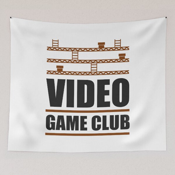 Item preview, Video Game Club-funny quotes for gamers designed and sold by Hartics.