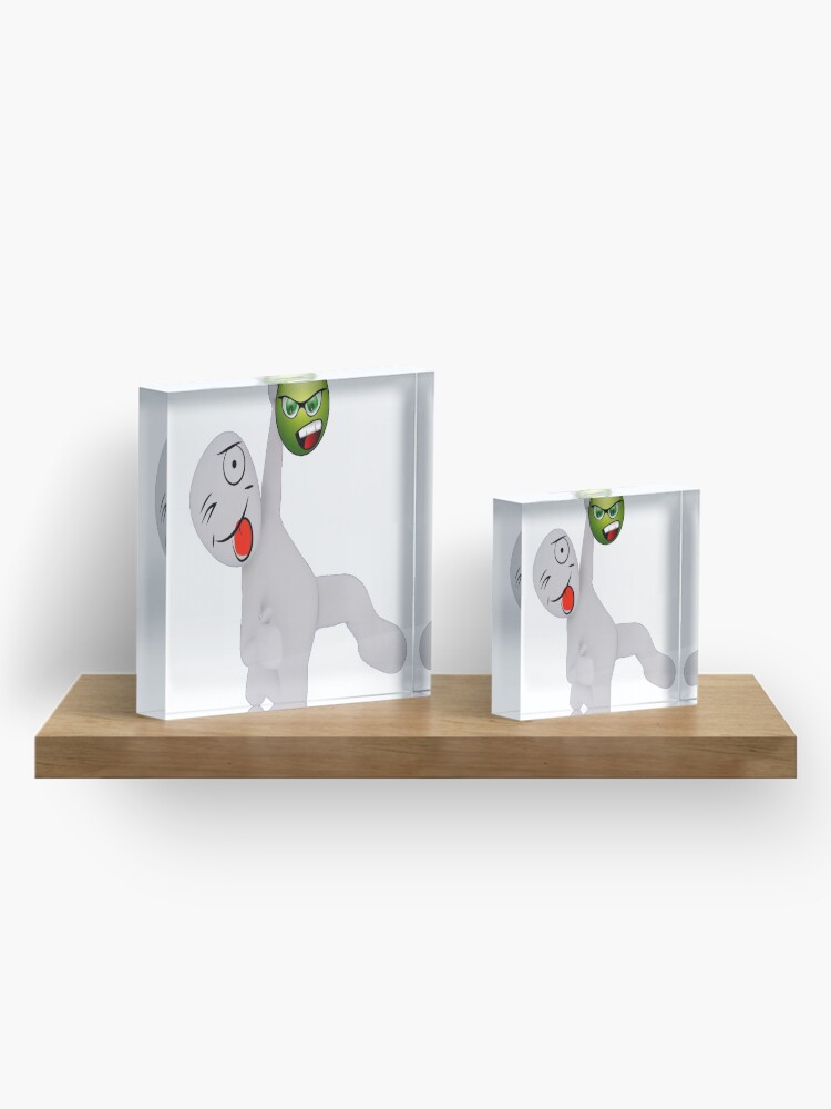 Alternate view of March Madness Acrylic Block