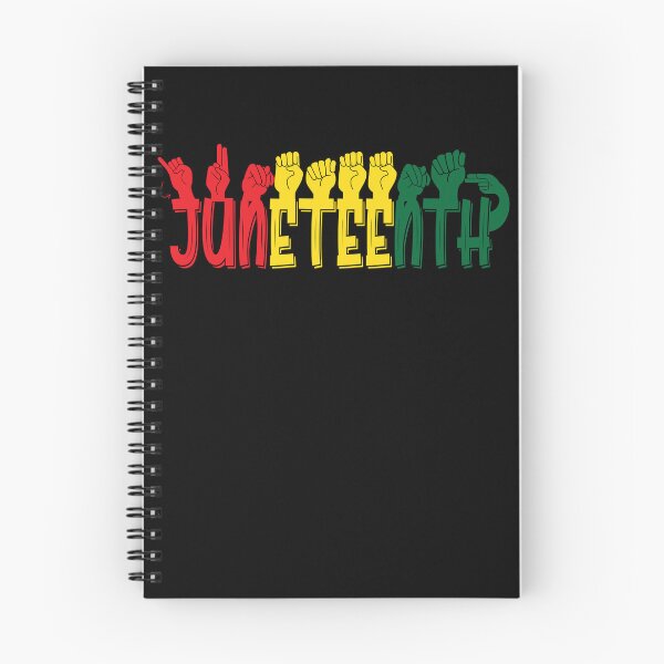 Aperçu de l'œuvre Juneteenth Handsigns Black Freedom Hand Signs Juneteenth Gear créée et vendue par DynamicDesign.
