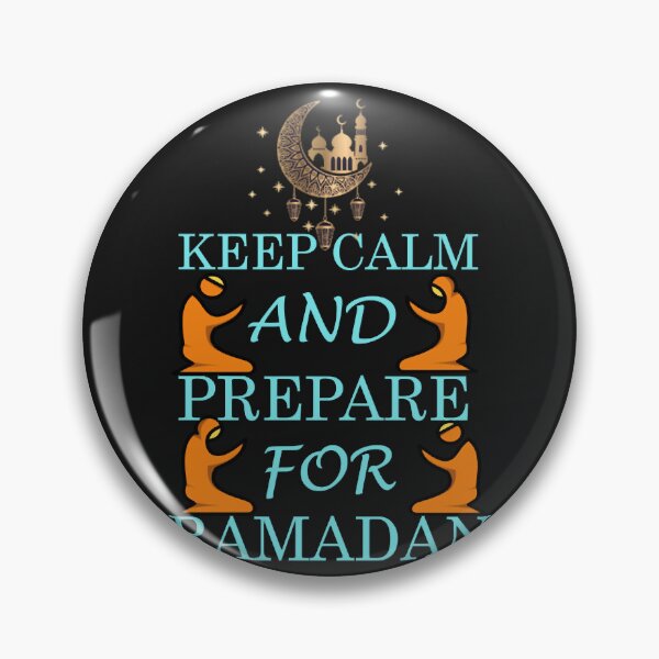 Item preview, Restez calme et préparez-vous pour le Ramadan designed and sold by BishnuSem.
