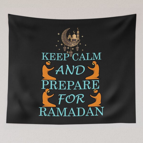 Item preview, Restez calme et préparez-vous pour le Ramadan designed and sold by BishnuSem.