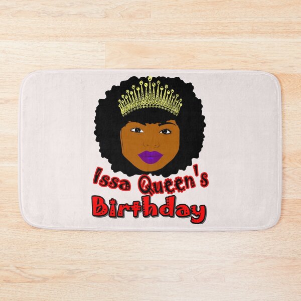 Item preview, Afro Woman Issa Queen&x27;s Brithday designed and sold by BishnuSem.