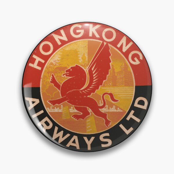 Item preview, Hong Kong Airways Vintage decal designed and sold by Centuryvault.