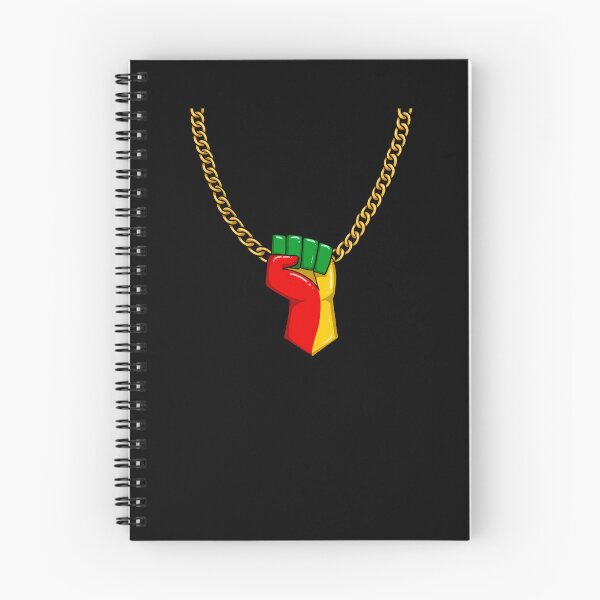 Aperçu de l'œuvre Juneteenth Necklace Black Freedom Funny Chain Juneteenth Gear créée et vendue par DynamicDesign.
