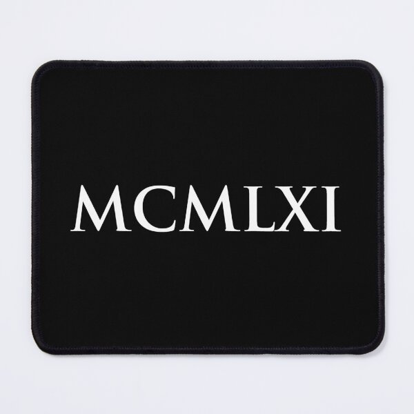 Item preview, 1961 MCMLXI (Roman Numeral) designed and sold by gemgemshop.