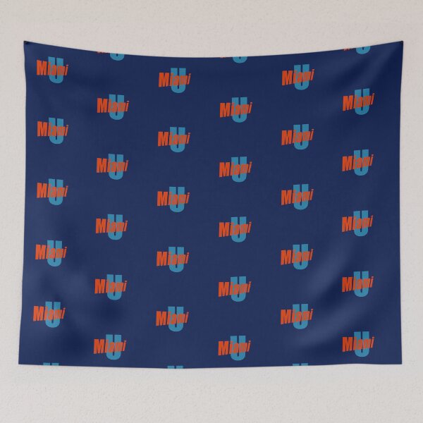Item preview, Miami U abstract design designed and sold by lobodelnoir.