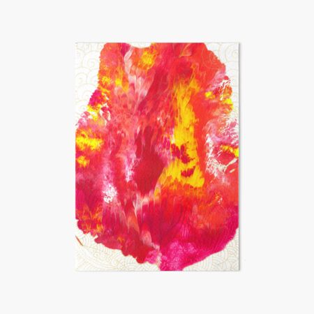 L'Amour Passionne Art Board Print
