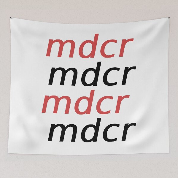 Item preview, Mdcr on peps - madchester revival designed and sold by Desibeau.