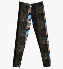Launceston Castle-Castel Lanstefan Cornwall UK Leggings