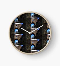 Launceston Castle-Castel Lanstefan Cornwall UK Clock