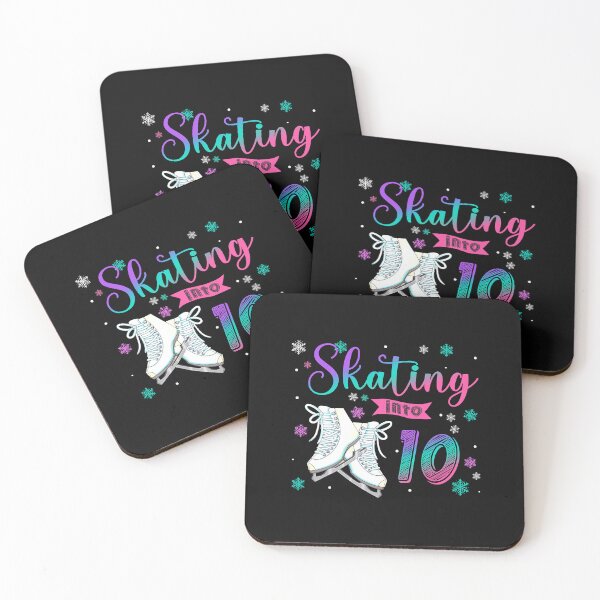 Item preview, Ice Skating Rolling 10th Birthday Party Girl Family Matching designed and sold by tamara-art.