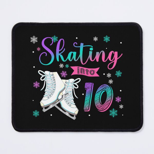 Item preview, Ice Skating Rolling 10th Birthday Party Girl Family Matching designed and sold by tamara-art.