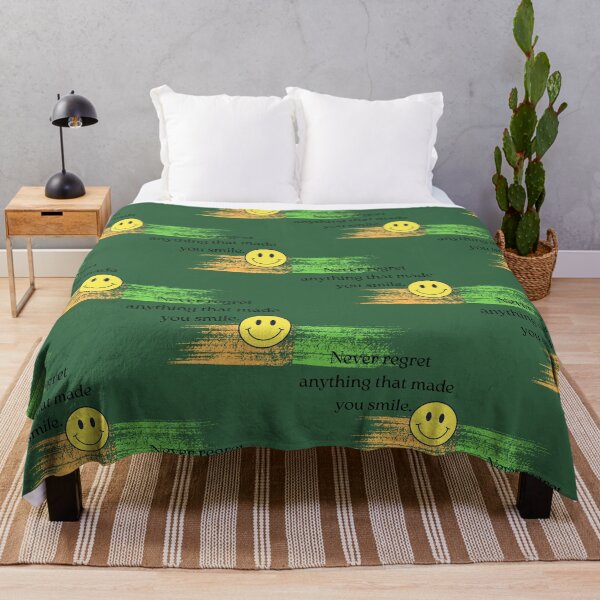 Item preview, Never regret anything that made you smile. designed and sold by minka6207.