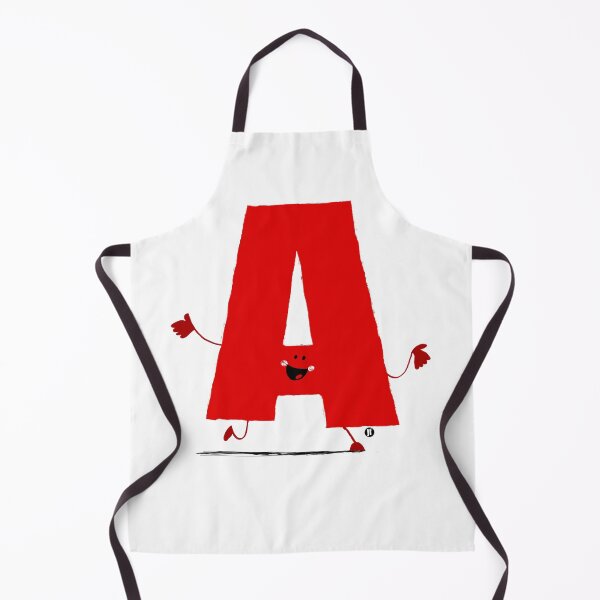 Item preview, Letter A - Cute Alphabet - Name Begins With A designed and sold by Jennifer Farley Illustration.