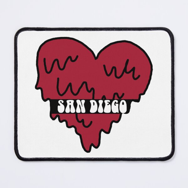 Item preview, San Diego State Heart designed and sold by kkosmicki.