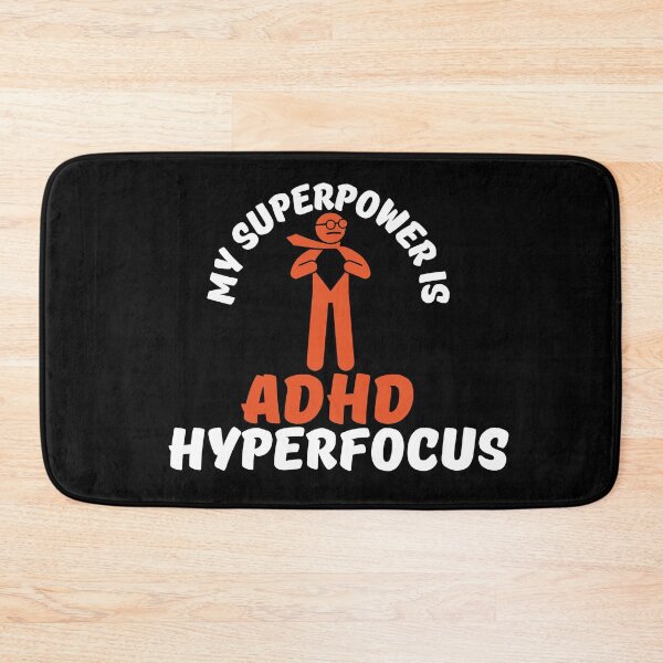 Item preview, ADHD - My Superpower is ADHD Hyperfocus - Option 2 - Light on Dark designed and sold by TheBerriesADHD.