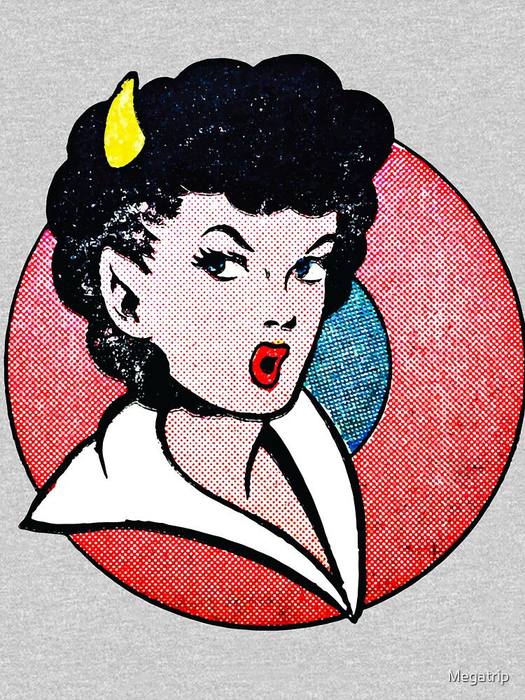 "Devil Girl" Tshirt by Megatrip Redbubble