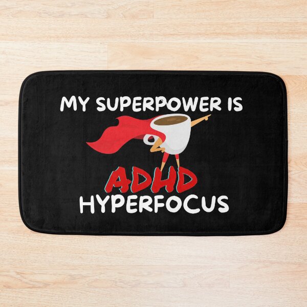 Item preview, ADHD - My Superpower is ADHD Hyperfocus - Option 3 - Light on Dark designed and sold by TheBerriesADHD.