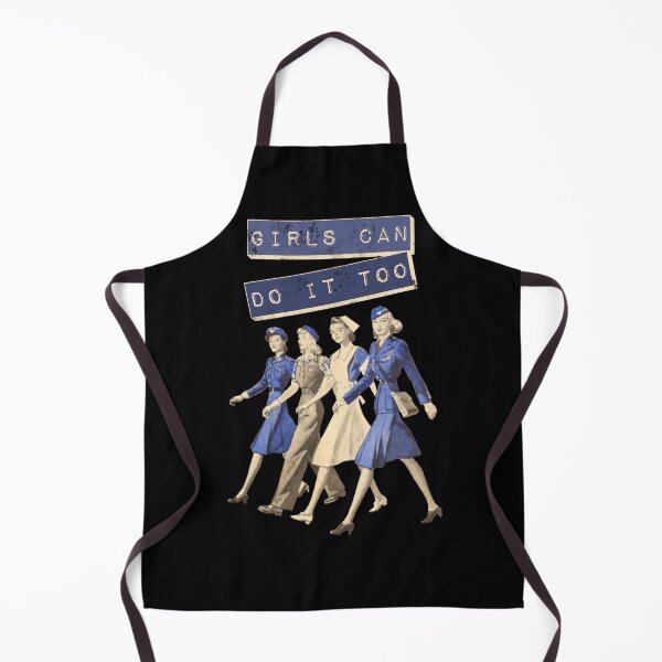 Item preview, Girls Can Do It Too, Cool Equality Vintage Women designed and sold by TrulyEpoque.