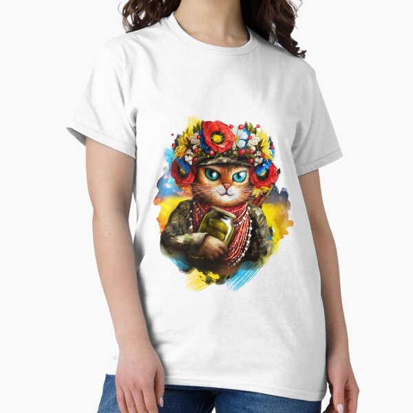 Item preview, Ukrainian cat soldier designed and sold by MaryshaArt.