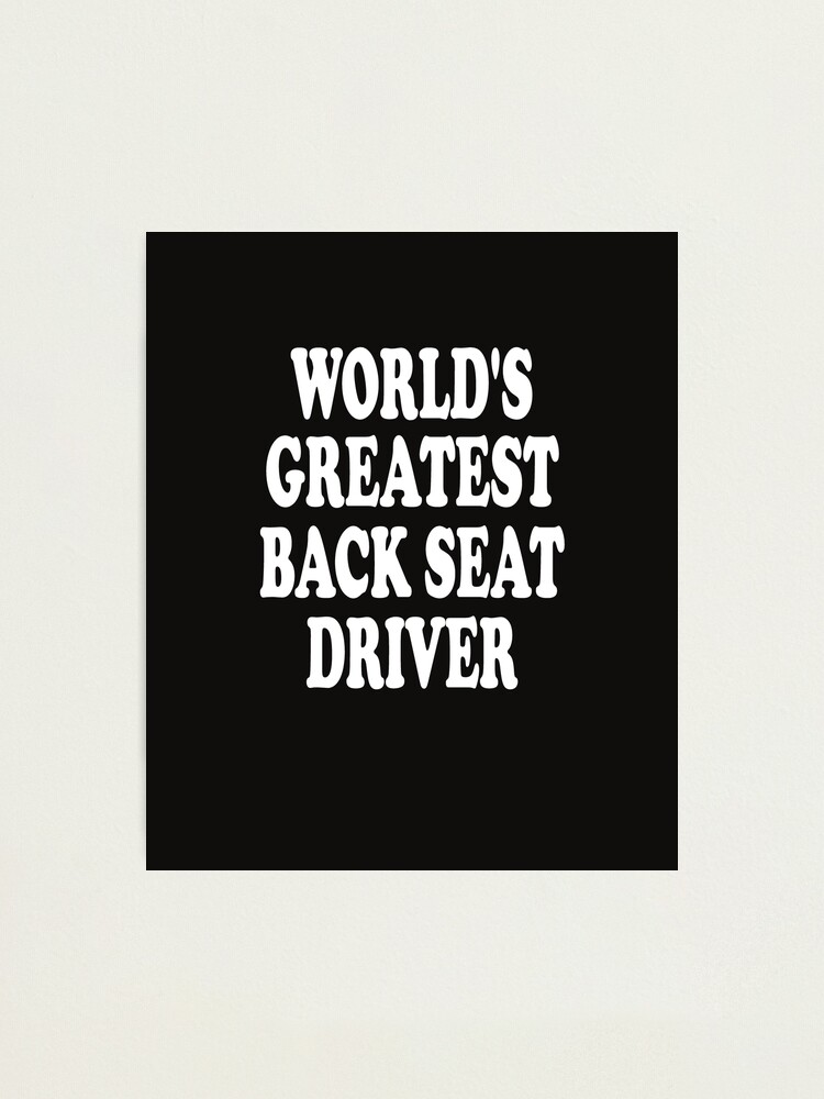 "Backseat driver funny license idiom meme tobymac clipart car toy tesla