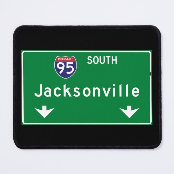 Item preview, Jacksonville Florida Interstate 95 Highway Sign designed and sold by Cityscape-Guy.