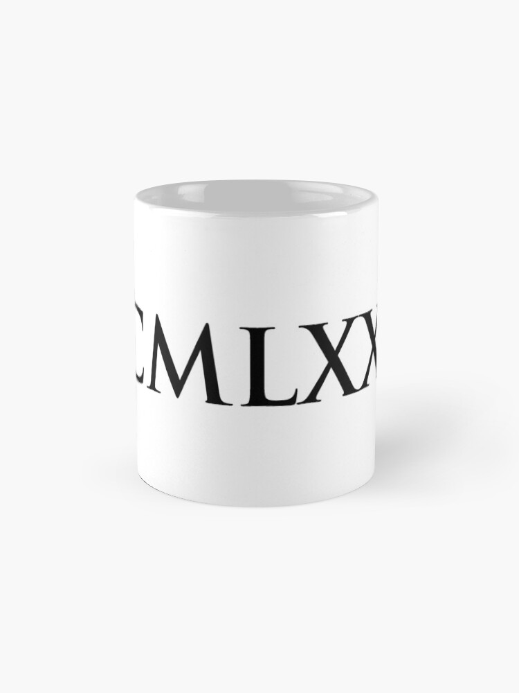 1974 MCMLXXIV (Roman Numeral)