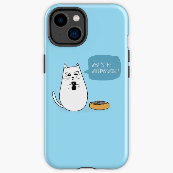 Wifi Cat iPhone Tough Case