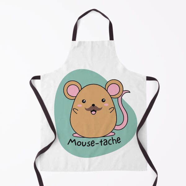 Item preview, Mouse-tache - Animal pun designed and sold by The Agreeable Raven.