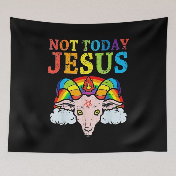 Item preview, Not Today Jesus designed and sold by shopSSCA.