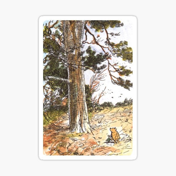 Item preview, Winnie the Pooh - Pooh And Piglet Listen To The Wind designed and sold by DizzyDormouse.
